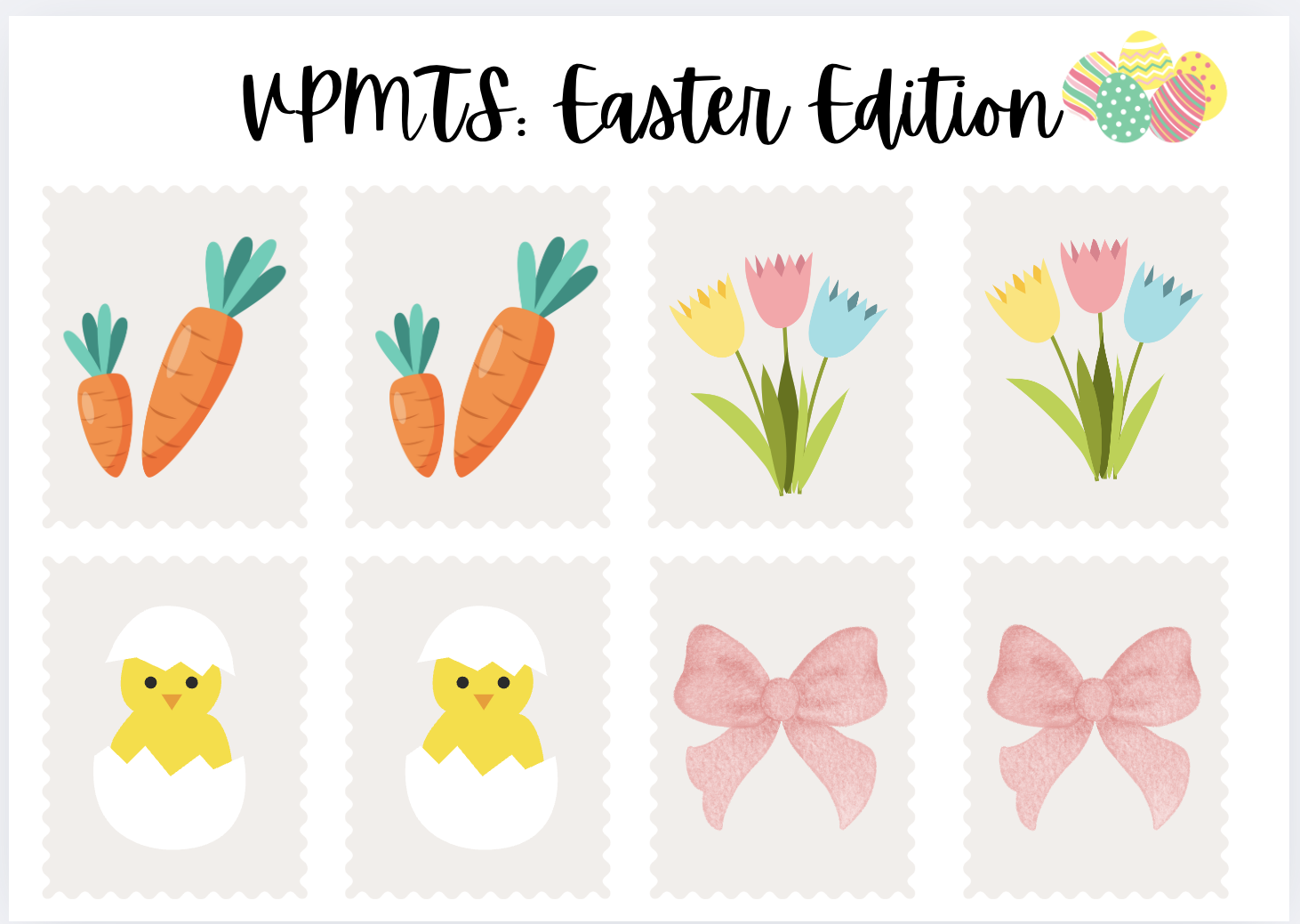 Easter Themed Activity Bundle: Circle Time, Coloring Sheets, Tracing Worksheets, Visuals & Matching Stimuli - Image 6